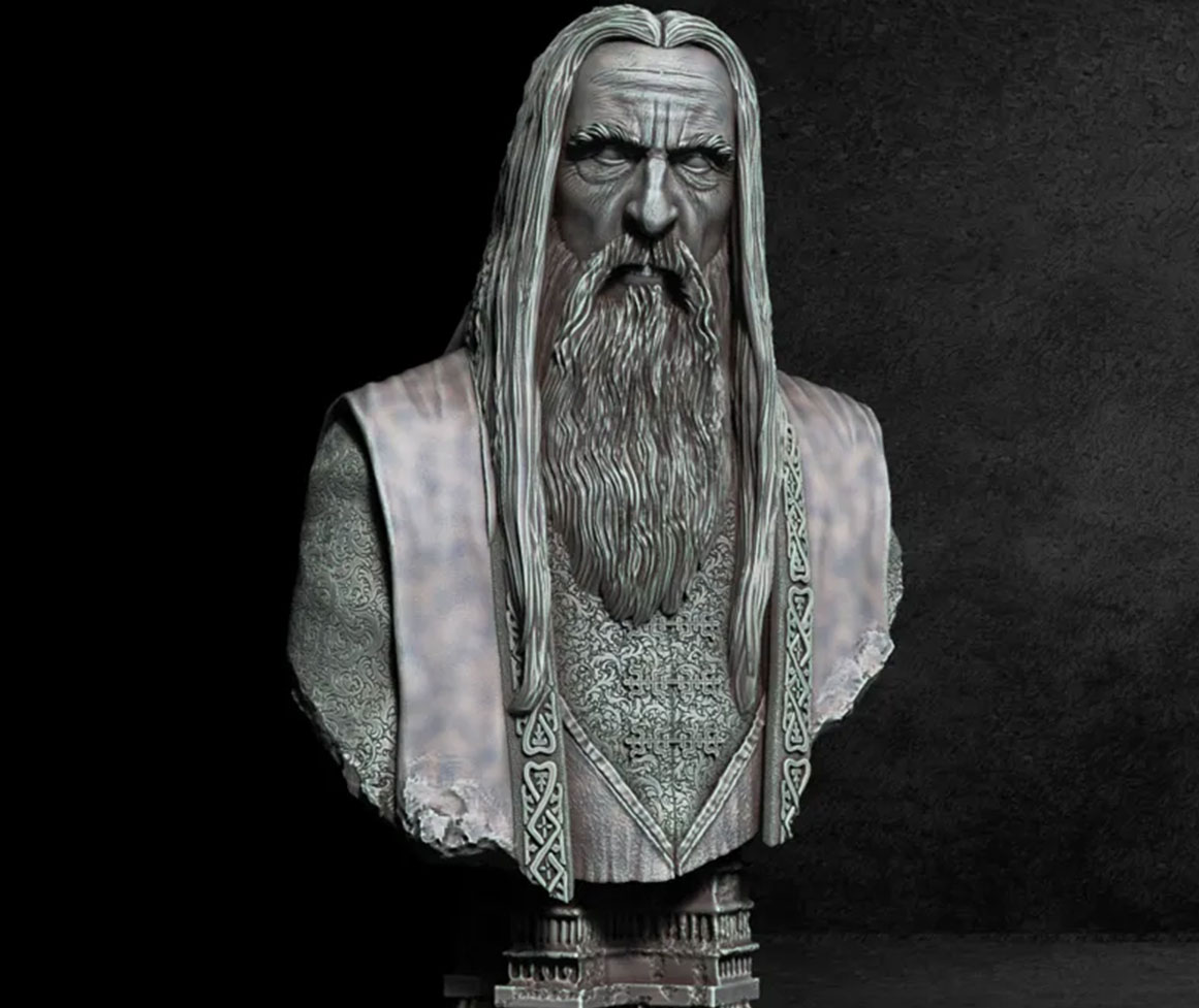 Busto di Saruman