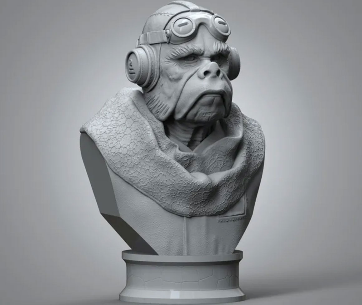 Busto di Kuiil - The Mandalorian