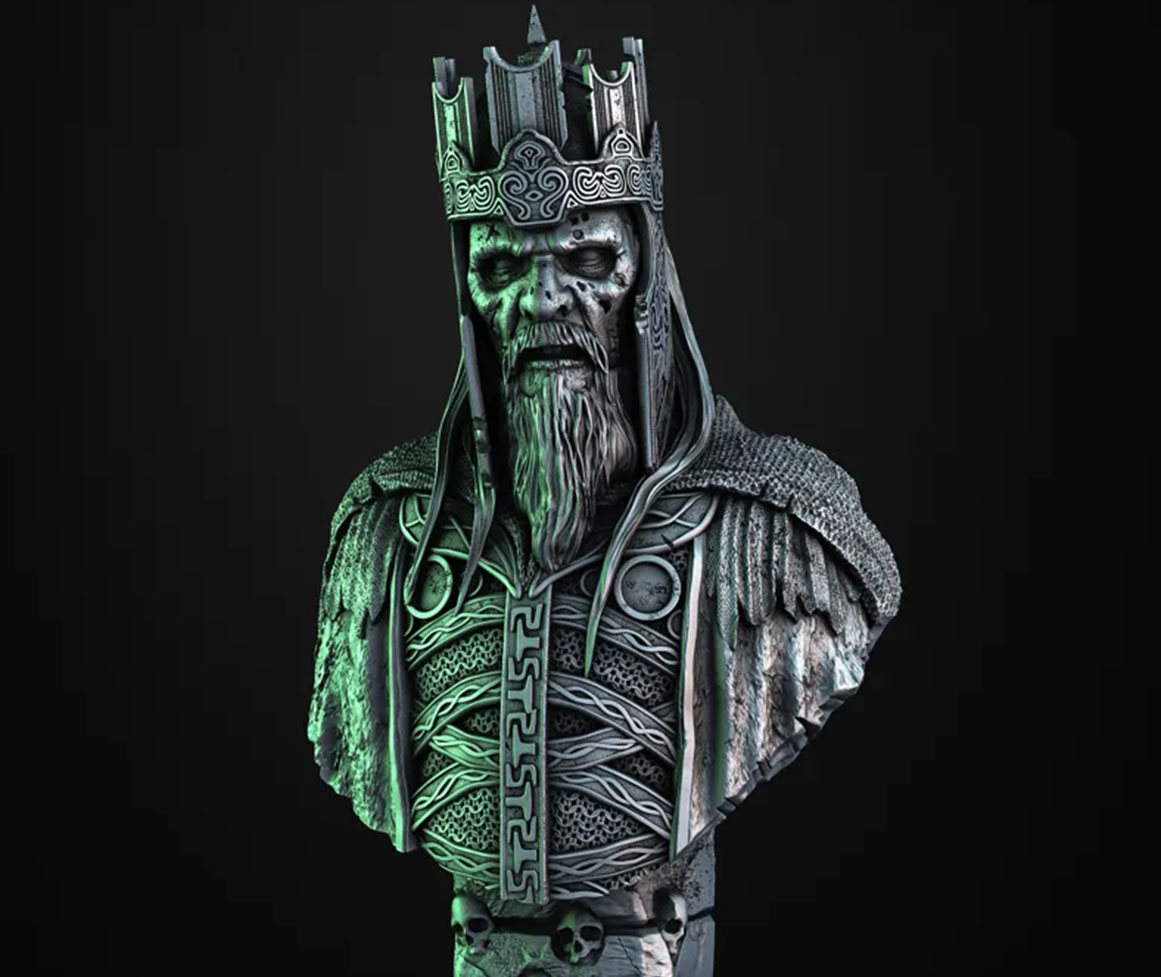 Busto del Re dei Morti