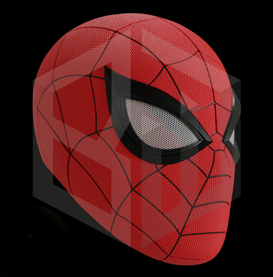 Casco testurizzato di Spider-Man PS5