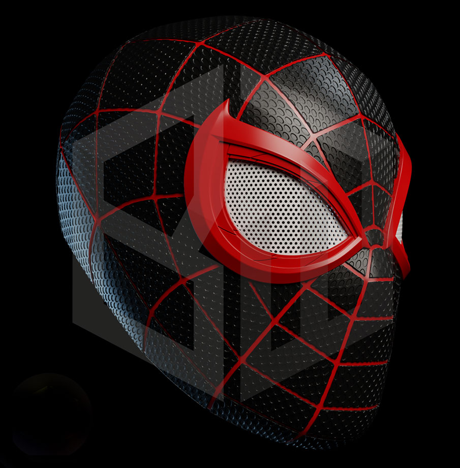Casco Testurizzato Miles Morales PS5
