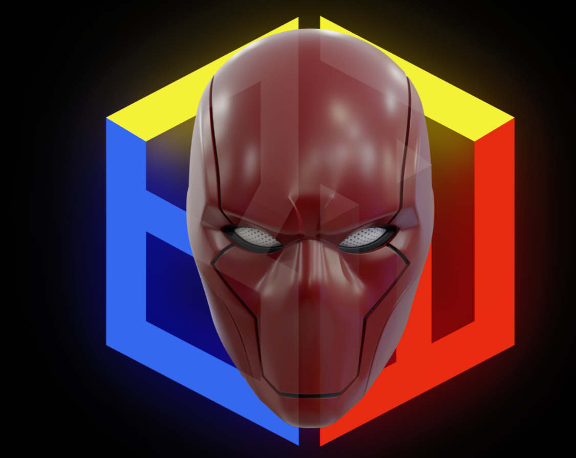 Casco Red Hood vs Deathstroke