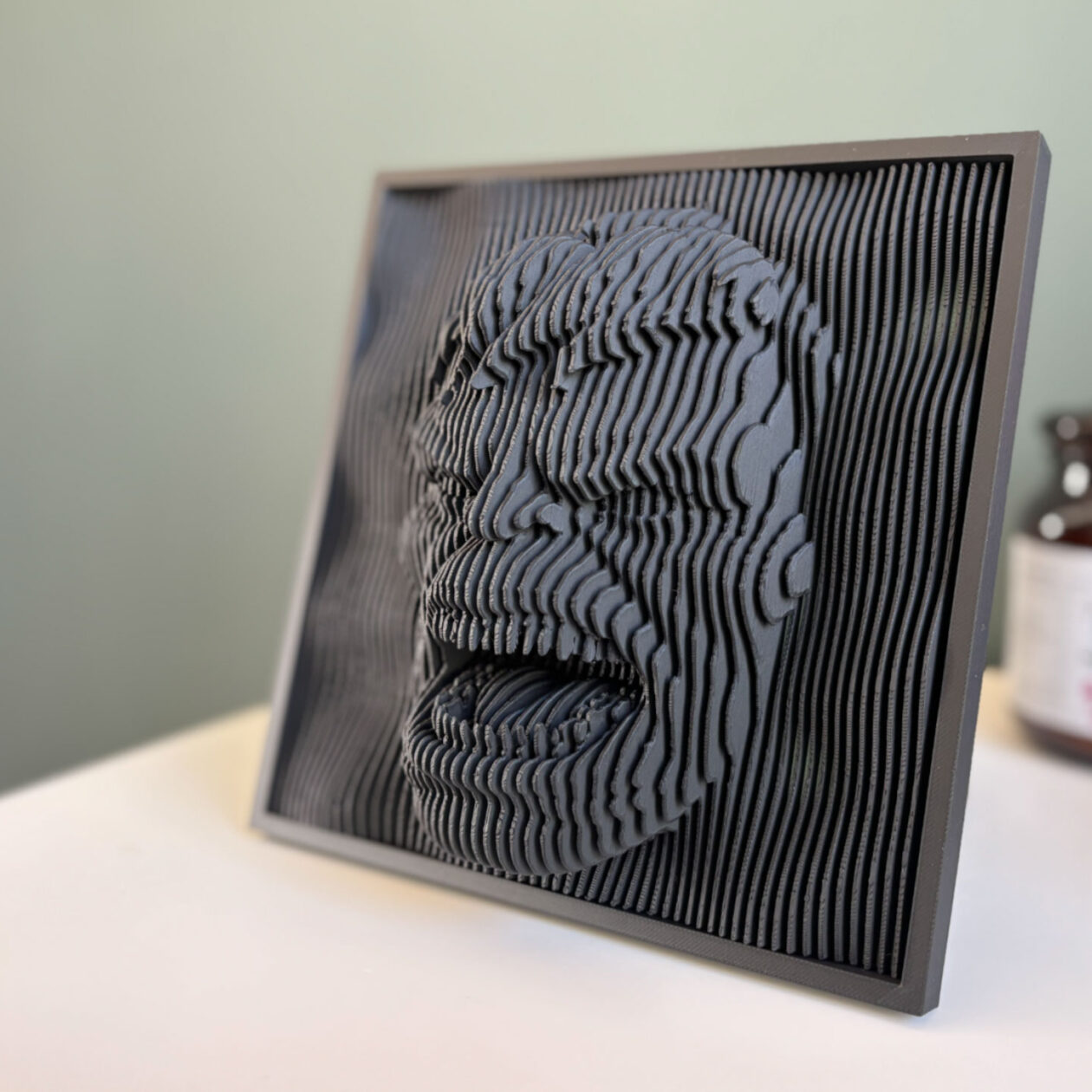 Scultura stratificata di Hulk